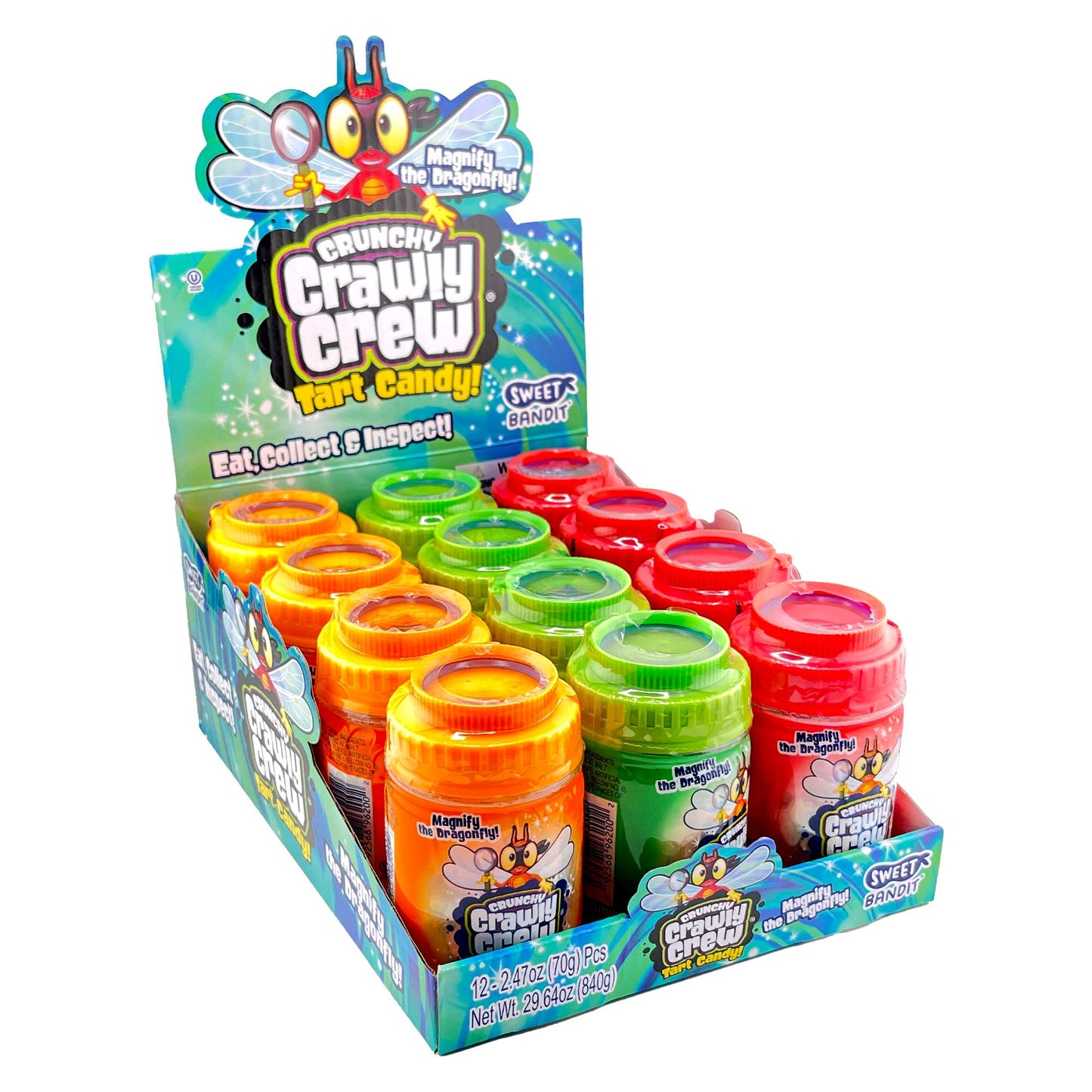 Crunchy Crawly Crew 2.47oz 12 Count