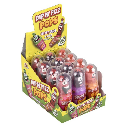 Dip N’ Fizz Pops 1.41oz 12 Count