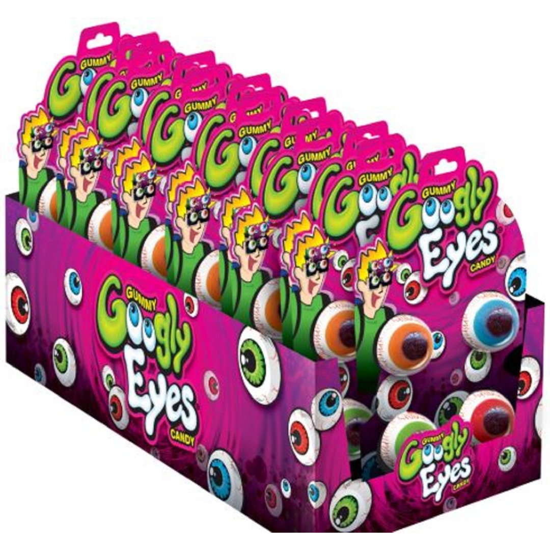 Gummy Googly Eyes Candy 1.97oz 12 Count