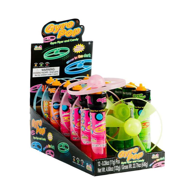 Gyro Pop Candy 0.39oz 12 Count