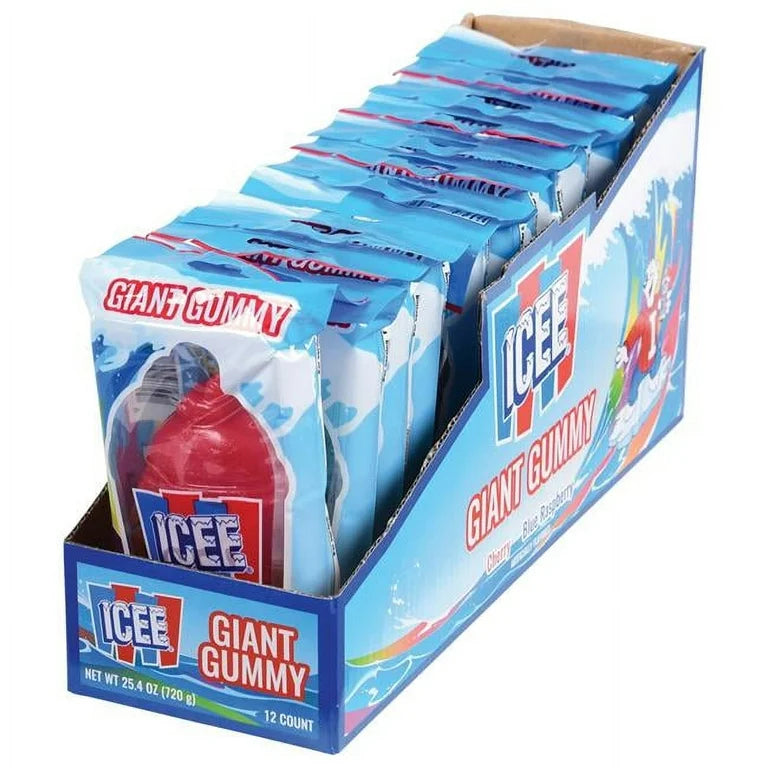Icee Giant Gummy 2.1oz 12 Count