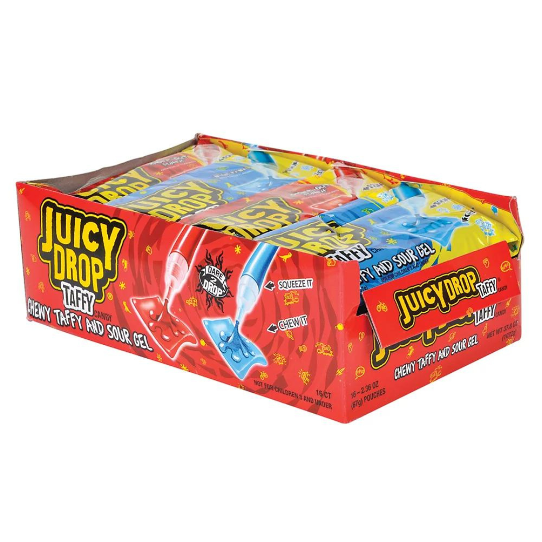 Juicy Drop Taffy 2.36oz 16 Count