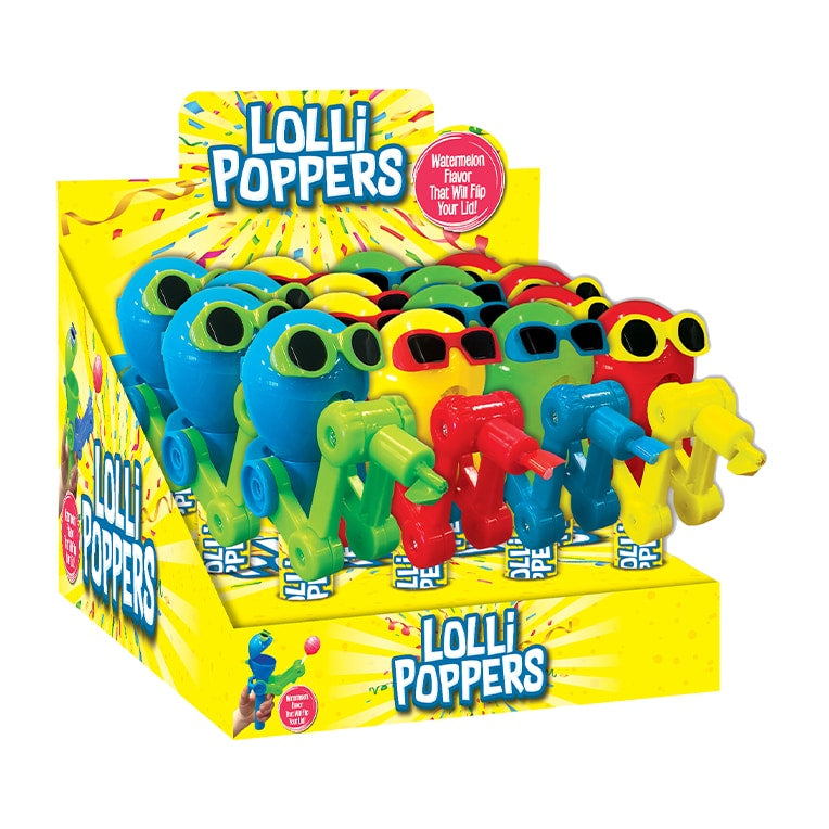Lolli Poppers Candy 0.39oz 16 Count