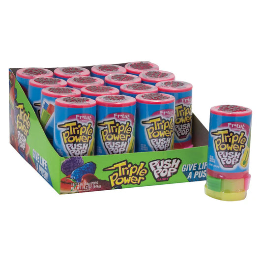 Push Pop Triple Power 1.2oz 16 Count