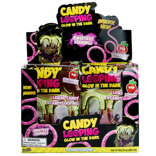 Raindrops Candy Looping Glow In the Dark 1.62oz 18 Count