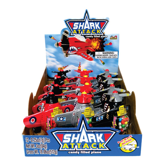 Shark Attack Candy Plane 0.25oz 12 Count