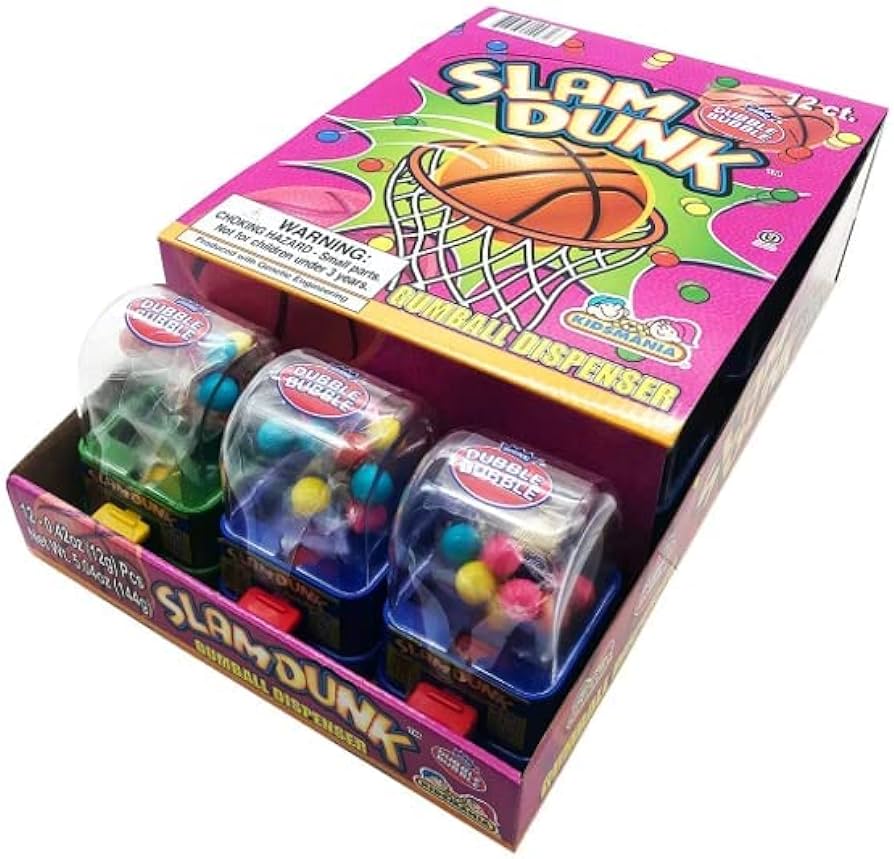 Dubble Bubble Slam Dunk 0.42oz 12 Count