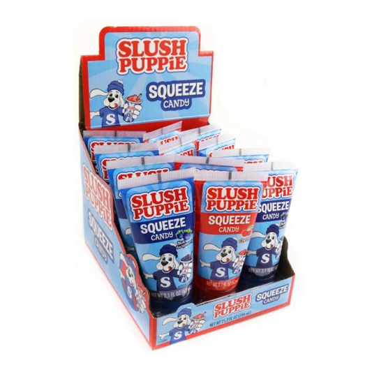 Slush Puppy Squeeze Candy 2.1oz 12 Count