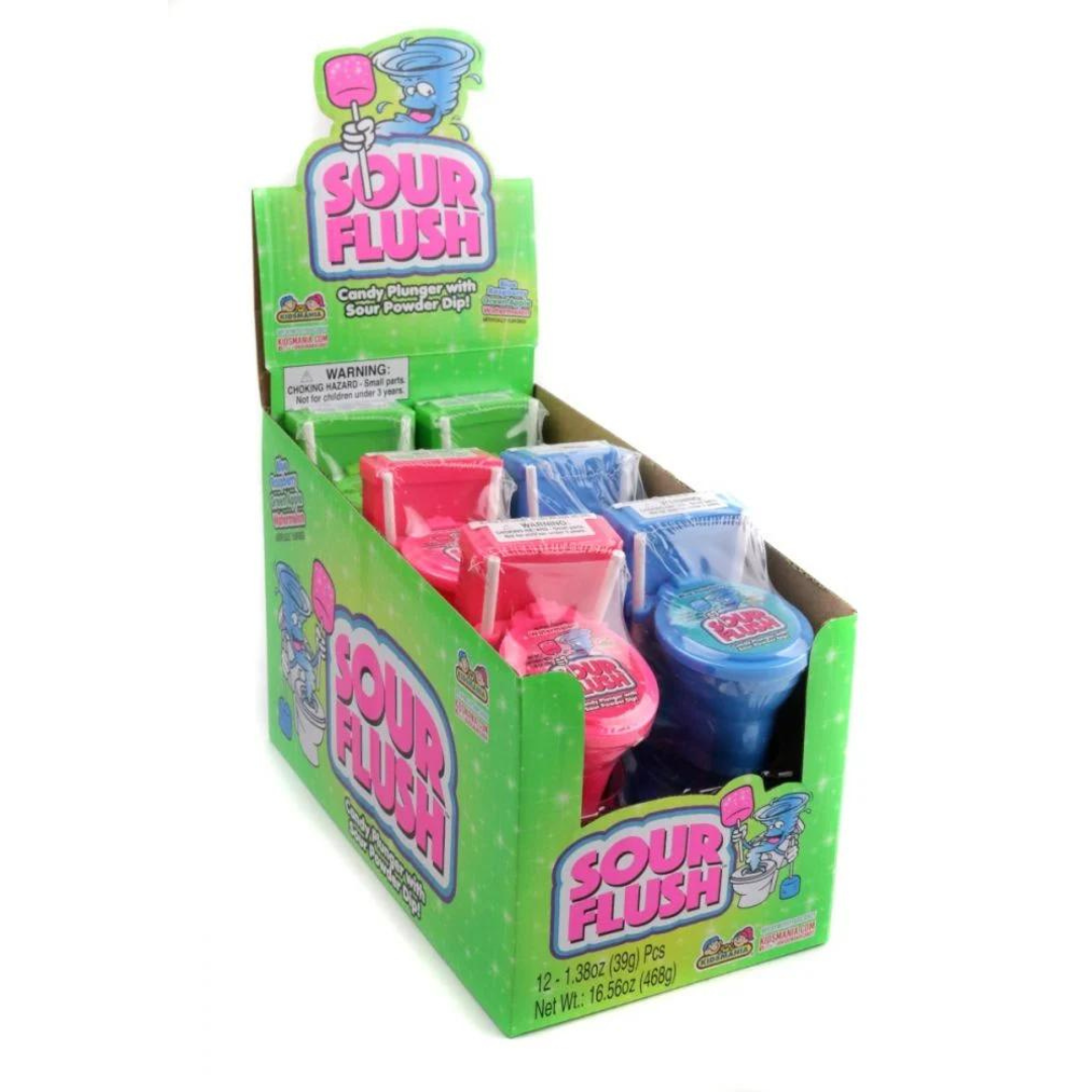 Sour Flush Candy 1.38oz 12 Count