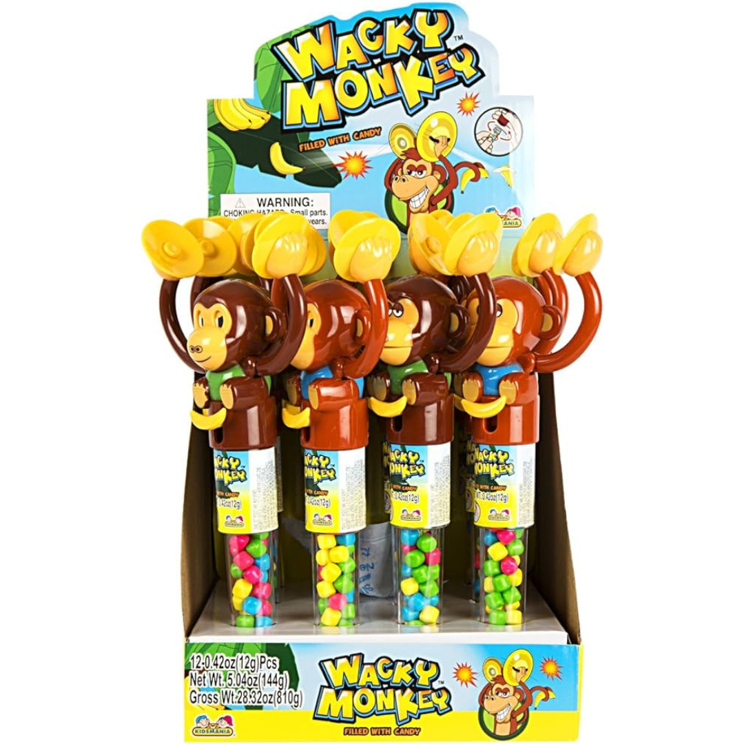 Wacky Monkey Candy 0.42oz 12 Count