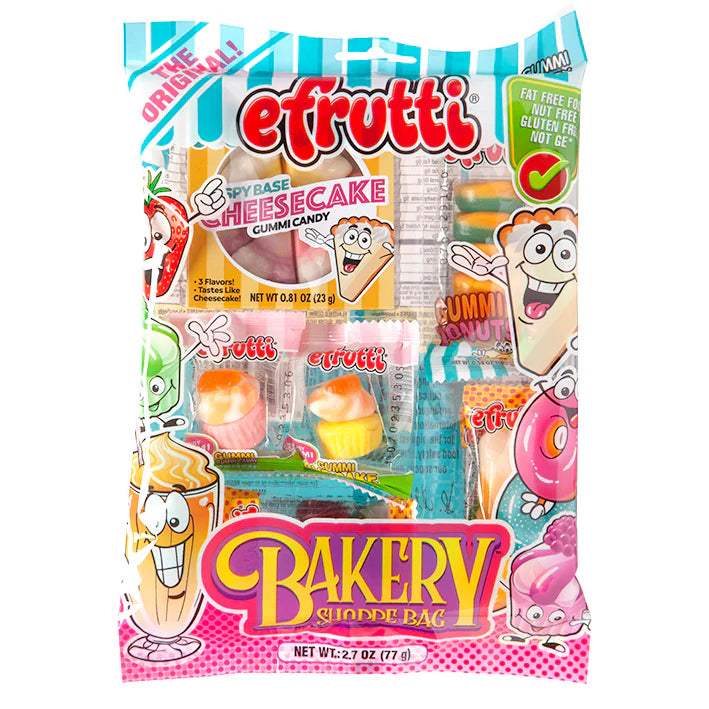 Efrutti Bakery Shoppe Bag 2.7oz 12 Count