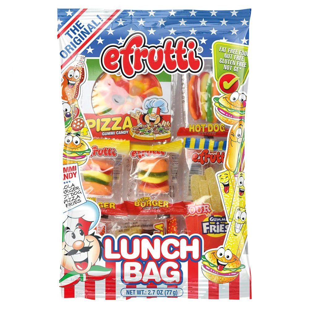 Efrutti Lunch Bag 2.7oz 12 Count