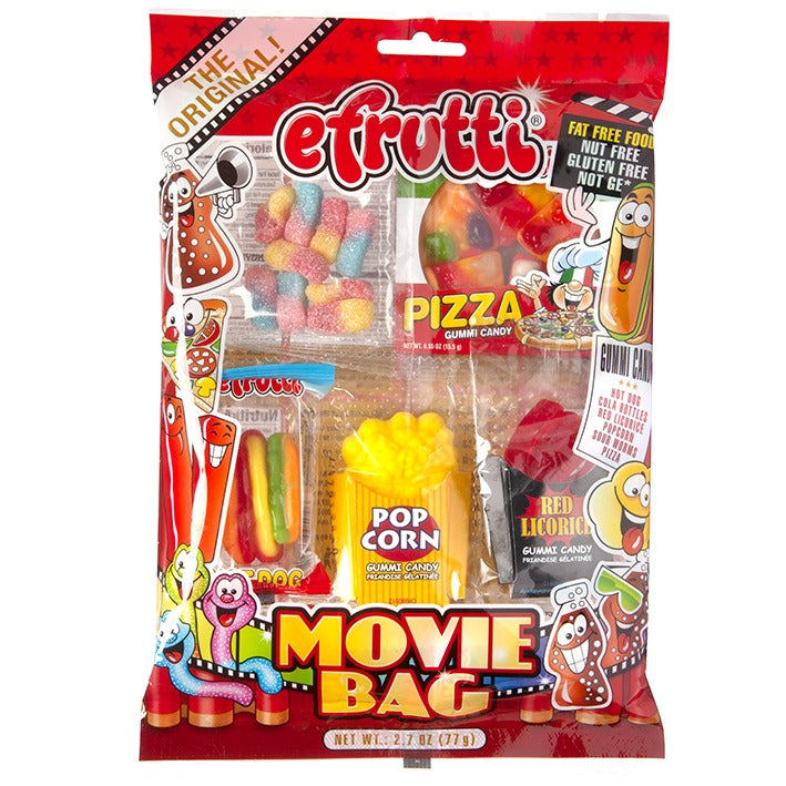 Efrutti Movie Bag 2.7oz 12 Count