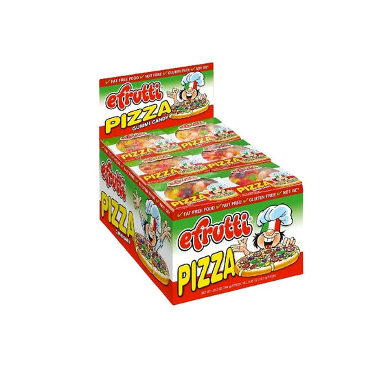 Efrutti Pizza Gummi Candy 0.55oz 48 Count