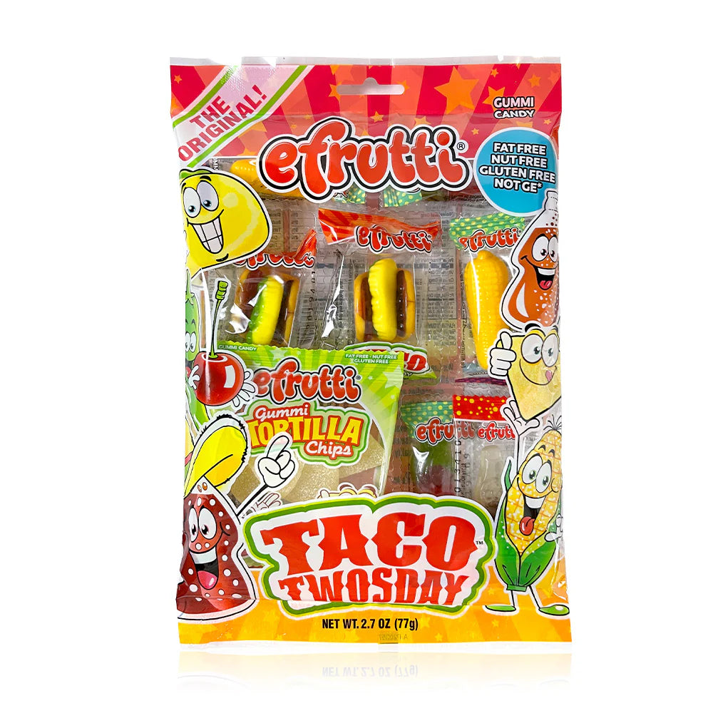 Efrutti Taco Twosday 2.7oz 12 Count