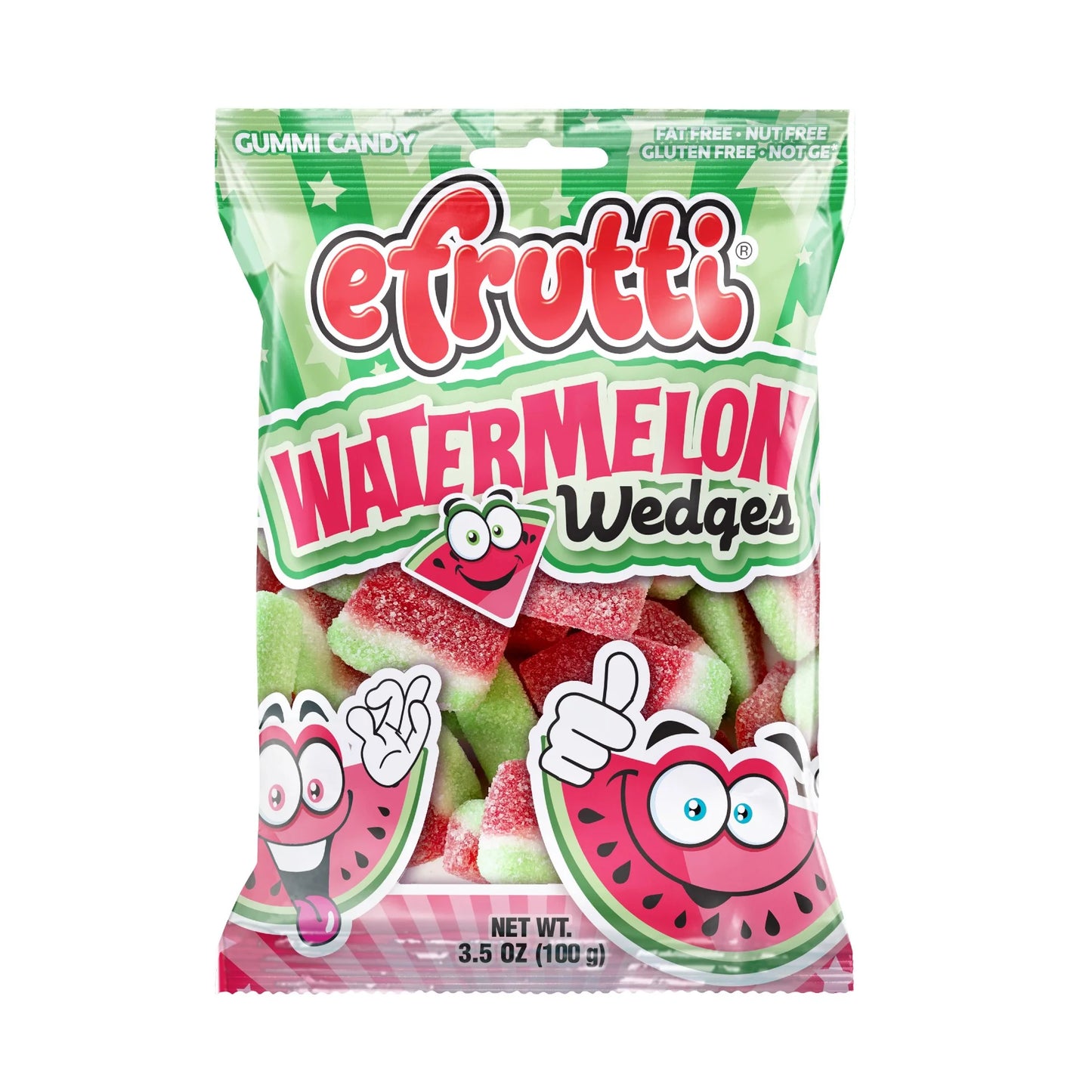 Efrutti Watermelon Wedges 3.5oz 12 Count