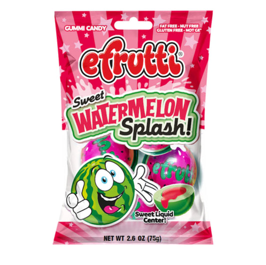 Efrutti Watermelon Splash 2.6oz 12 Count