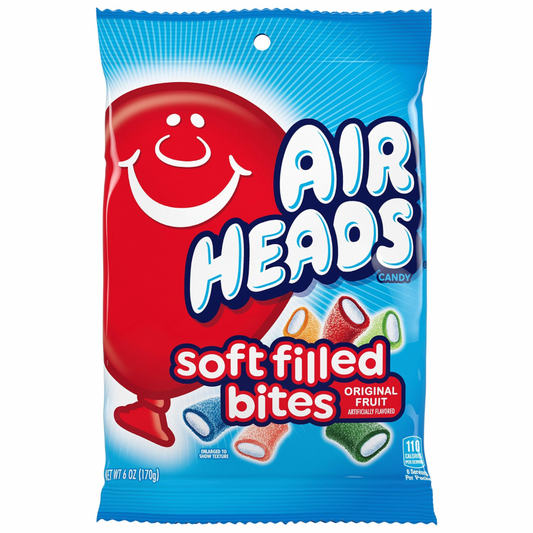 Airheads Soft Filled Bites Original Fruit 6oz