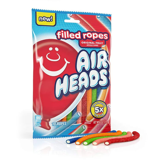 Airheads Filled Ropes Original Fruit 5oz